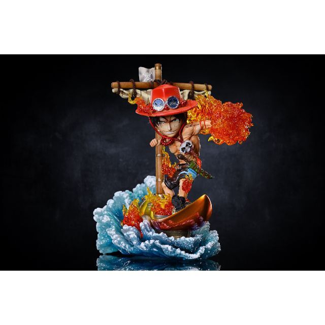 ワンピース 火拳のエース ワーコレ フィギュア ガレージキット G5