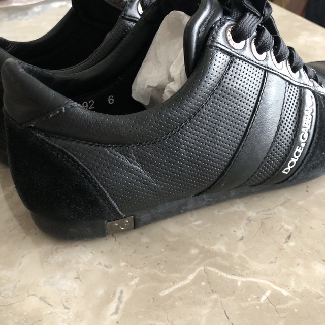 DOLCE&GABBANA - ドルチェアンドガッパーナ メンズレザー スニーカー