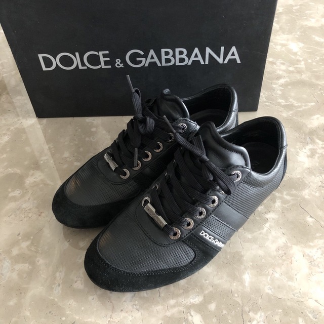 DOLCE&GABBANA - ドルチェアンドガッパーナ メンズレザー スニーカー