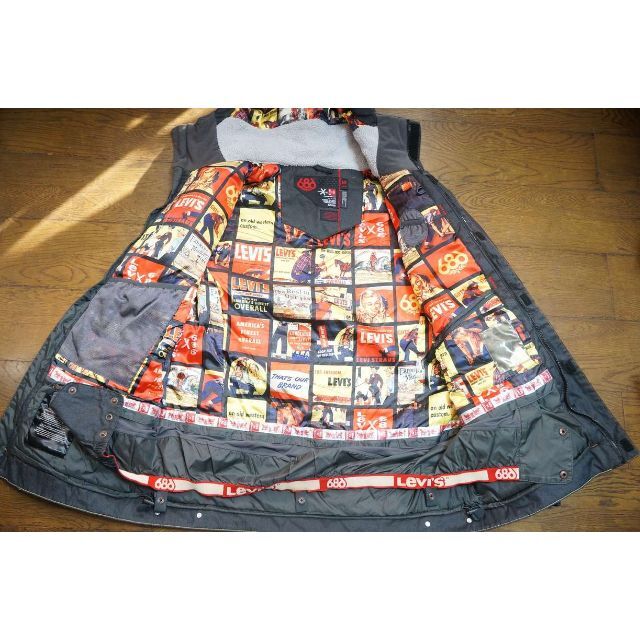 男性用 686 × Levi's リーバイス スノーボードコラボジャケットの通販