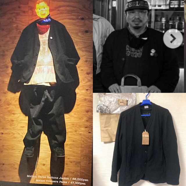 TENDERLOIN - 21AW Lサイズ 付属品完備 テンダーロイン メルトン