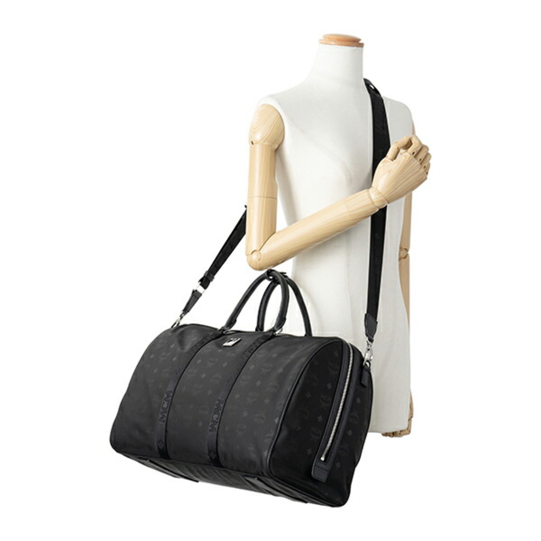 MCM - 新品 エムシーエム MCM ボストンバッグ モノグラムナイロン