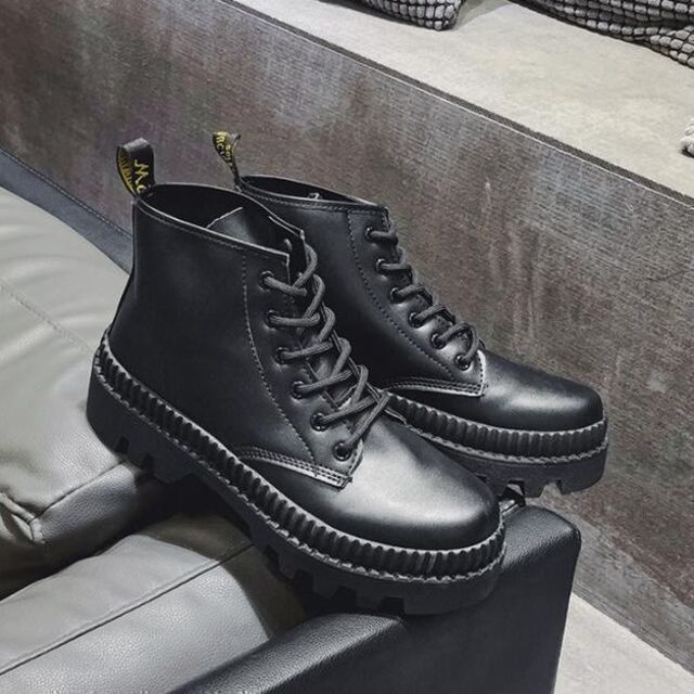 27cm10cm身長UPメンズシークレットブーツシューズ厚底背が高くなる靴の