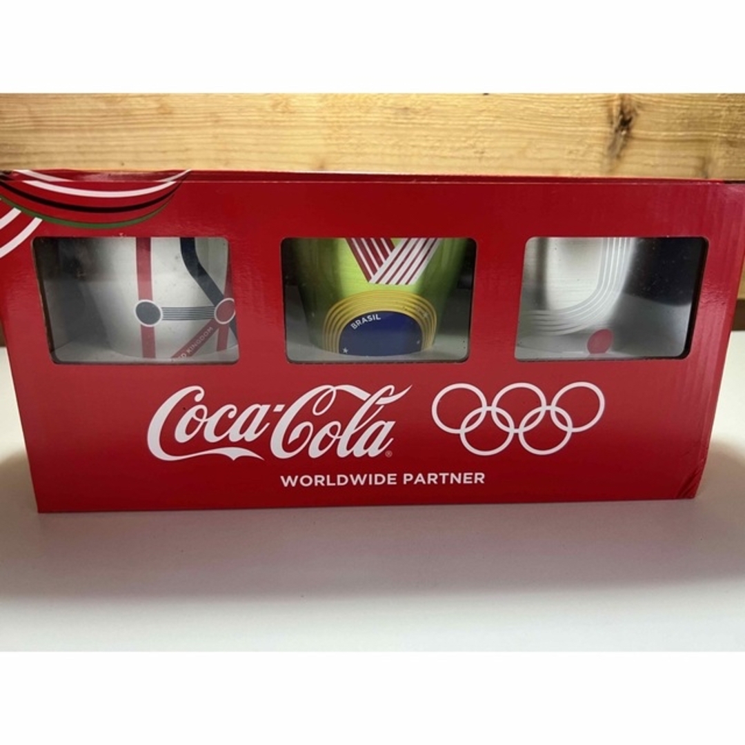 コカ・コーラ - コカコーラ オリンピック協賛記念アルミタンブラーの