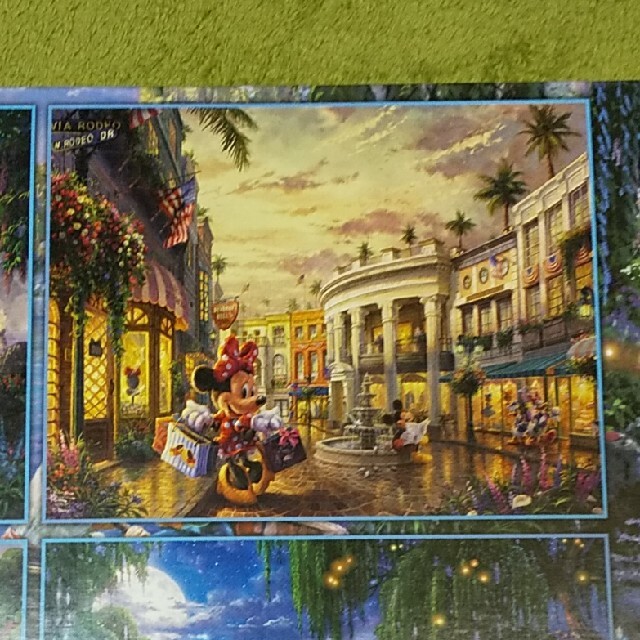 ディズニー 4種 パズル 500ピース×4 トーマス・キンケード disneyの