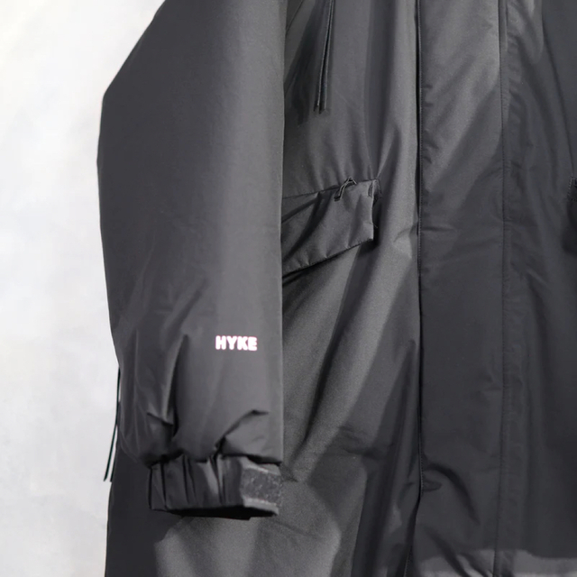 HYKE - HYKE Pertex Hooded Padded military coatの通販 by summit's
