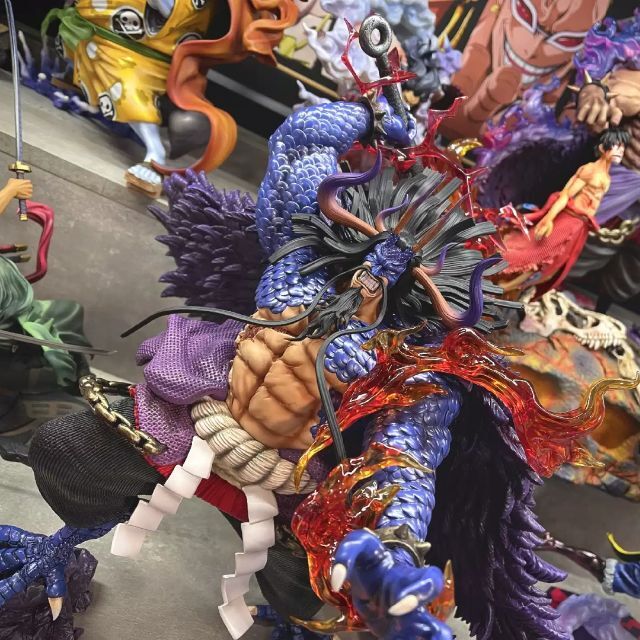 ワンピース 百獣のカイドウ フィギュア ガレージキット popmaxサイズの