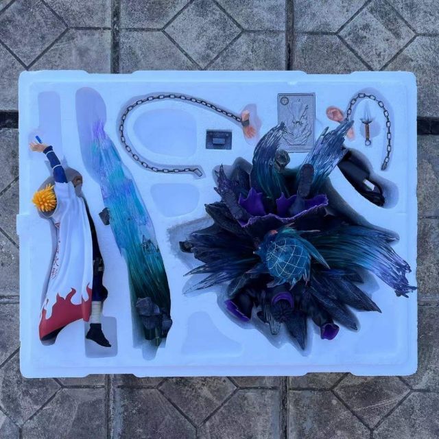 ナルト 波風ミナトvsオビト ガレージキット 塗装済み完成品 フィギュア