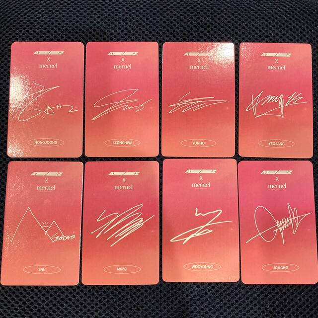 ATEEZ × mernel トレカ 全種(ティントver)の通販 by kira's shop｜ラクマ