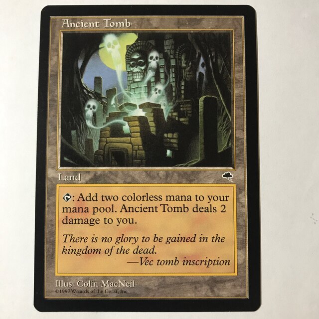 古えの墳墓 Ancient Tomb 英語 mtg マジックザギャザリング