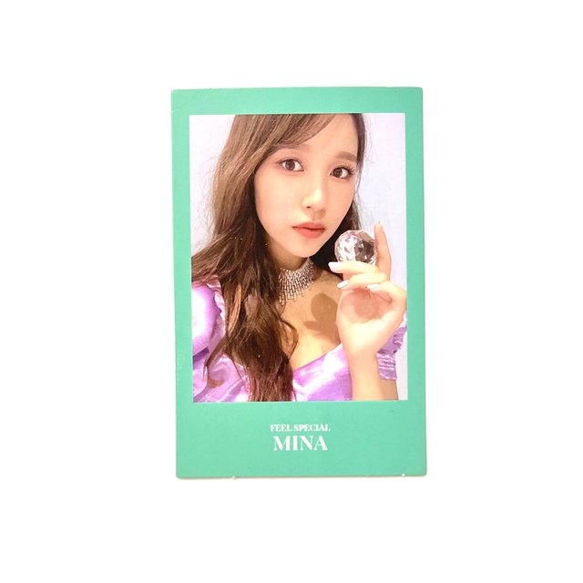 TWICE - TWICE ミナ MINA Feelspecial トレカ ① メンバーカラーの通販