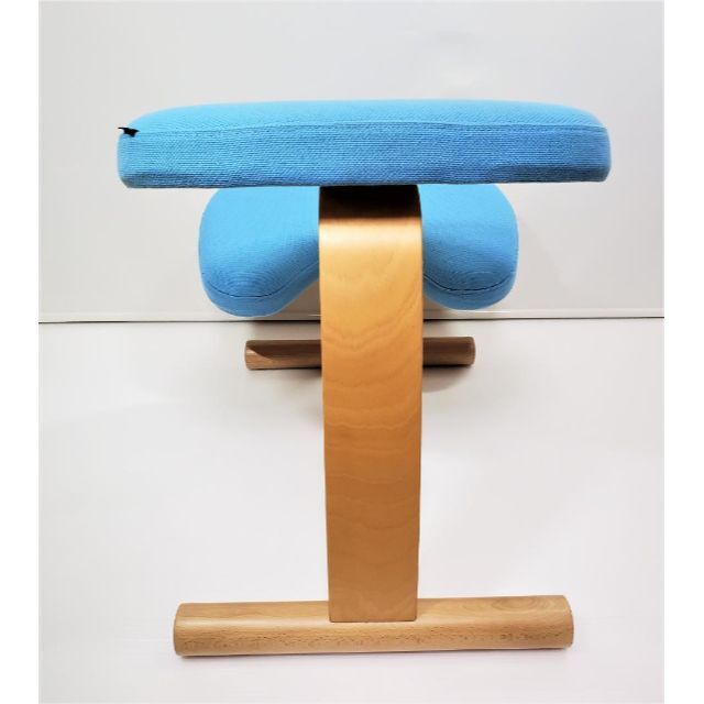 ☆サカモトハウス☆バランスイージー バランスチェア 水色☆カバー付