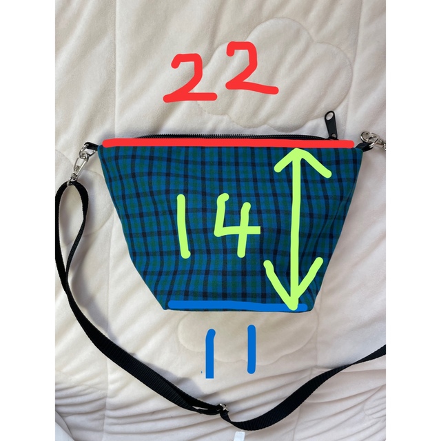ファミリアチェック 舟形 ポシェット ショルダーバッグ ママバッグ