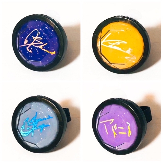 新品☆あんスタ【UNDEAD】スタライ☆7th☆リングライト☆4点セットの