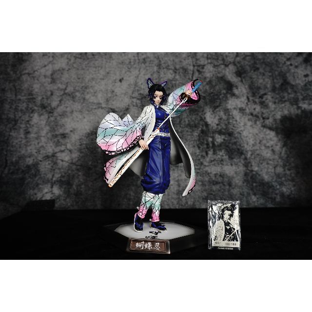 鬼滅の刃 胡蝶しのぶ 蟲柱 フィギュア ガレージキット 塗装済み完成品