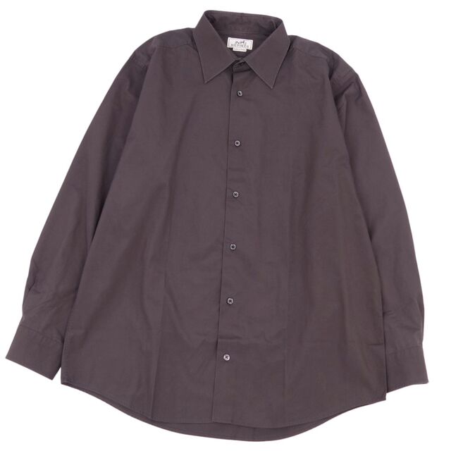 HERMES - 美品 エルメス HERMES シャツ ロングスリーブ セリエボタン