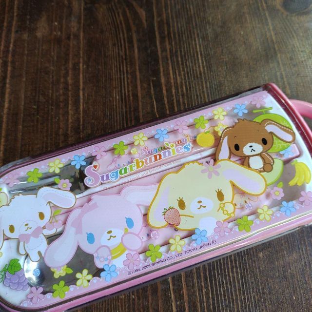 サンリオ - シュガーバニーズ⭐トリオセット⭐弁当⭐箸⭐スプーン