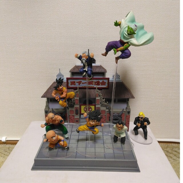 開封済】ドラゴンボールDVD特典 天下一武道会 ジオラマセット [非売品