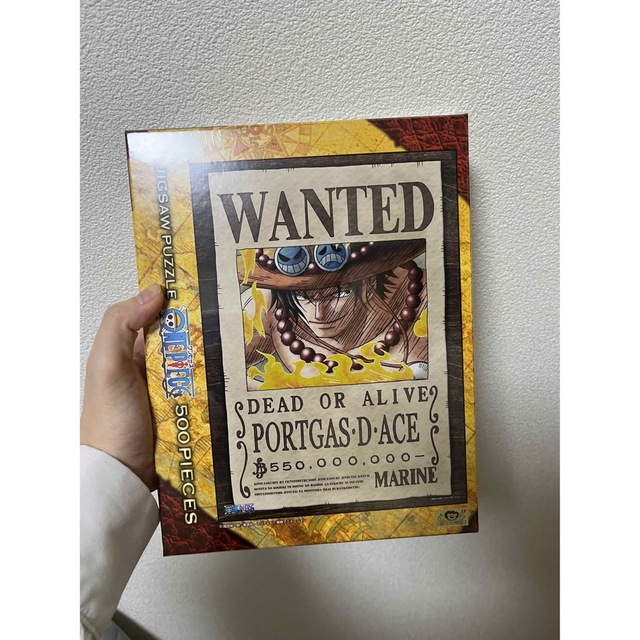 ONE PIECE パズル 「懸賞金550.000.000ベリー」 500ピースの通販 by