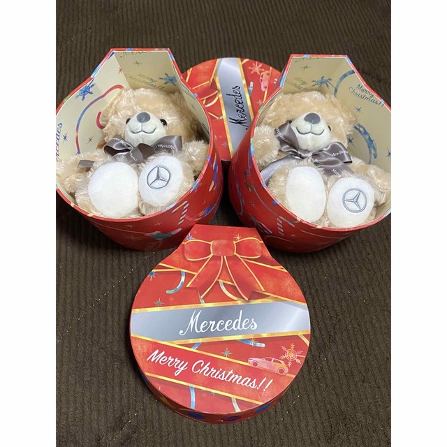 メルセデスベンツ オリジナル クリスマスベア 2個の通販 by ハル's
