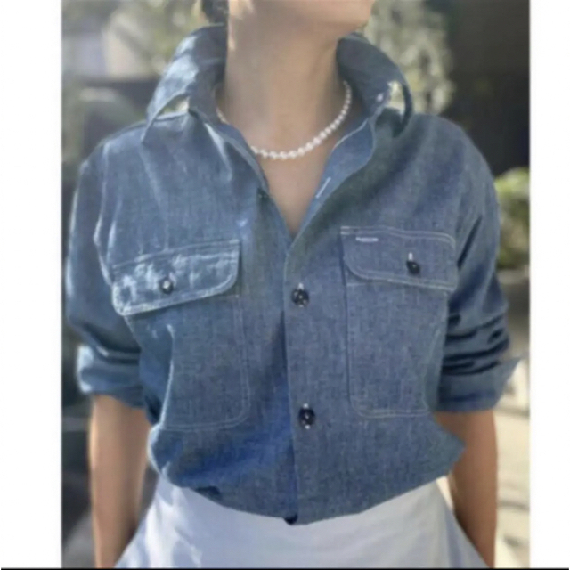 MADISONBLUE - マディソンブルー シャンブレー シャツ 02 デニムの通販