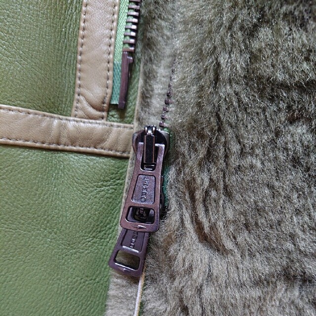 AKM - 超美品 最高級 AKM リアルムートンジャケット B-7 本革 メンズ