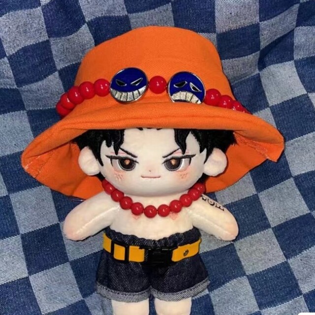 ワンピース エース ぬいぐるみ 20cm 着せ替え 高品質 韓国 中国の通販