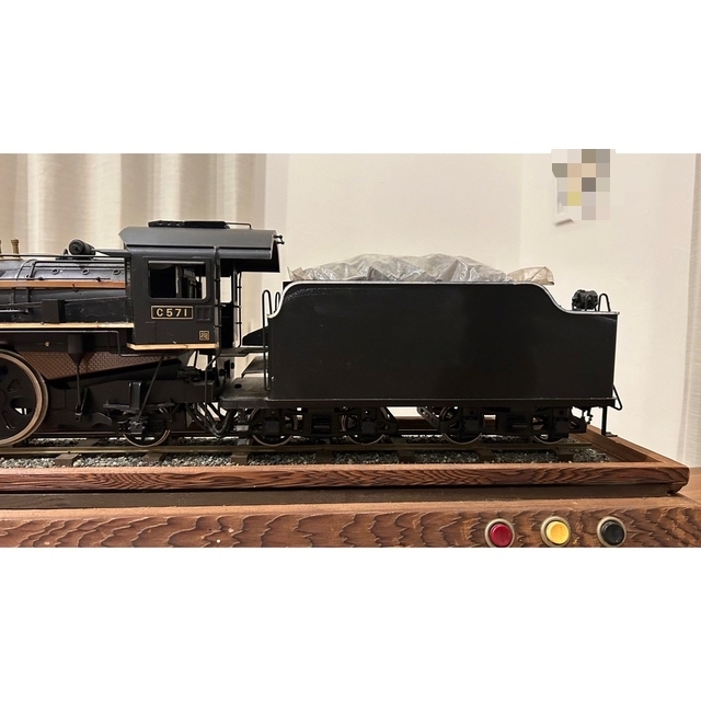 蒸気機関車 C571 C57型 大型鉄道模型 国鉄退職 昭和天皇 お召機関車の