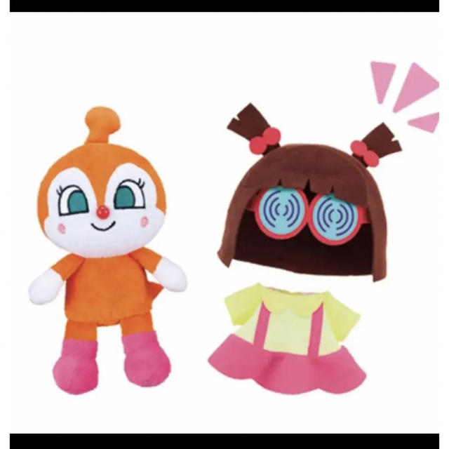 アンパンマン ばい吉 ドキ子 ぬいぐるみ セットの通販 by Åsukaren