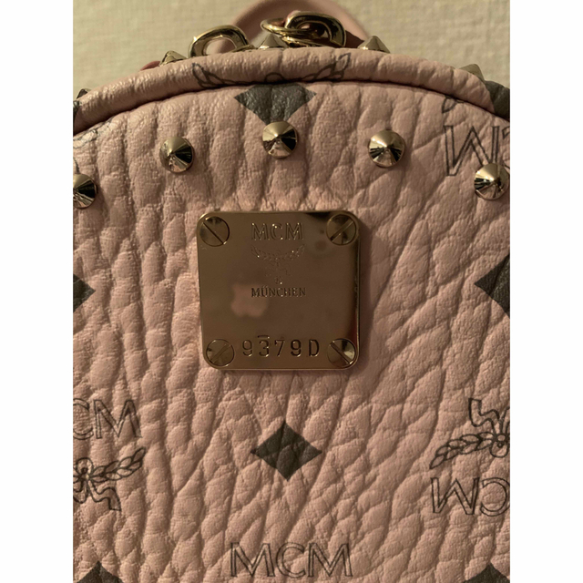 MCM - ᐡ ̳ᴗ ̫ ᴗ ̳ᐡ♡様 MCM リュック パウダーピンク ミニサイズ