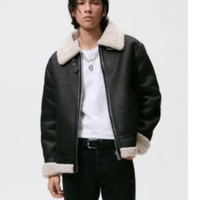 ZARA - ZARA ダブルフェイスジャケット Lの通販 by わっしょい｜ザラ