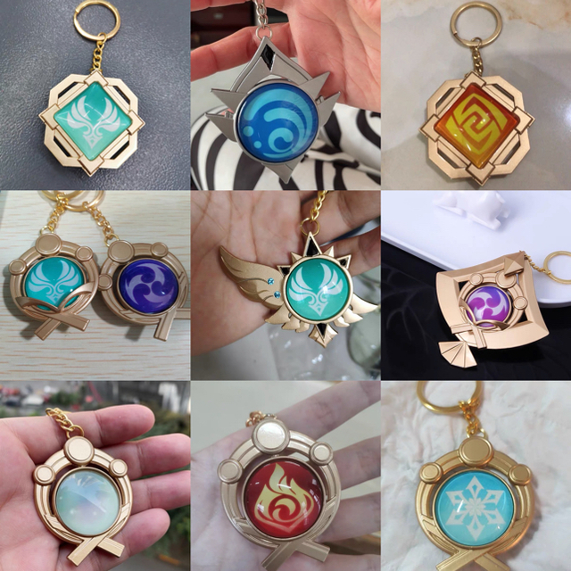 原神】【神の目】【スメール】【風元素】キーホルダーの通販 by mikan