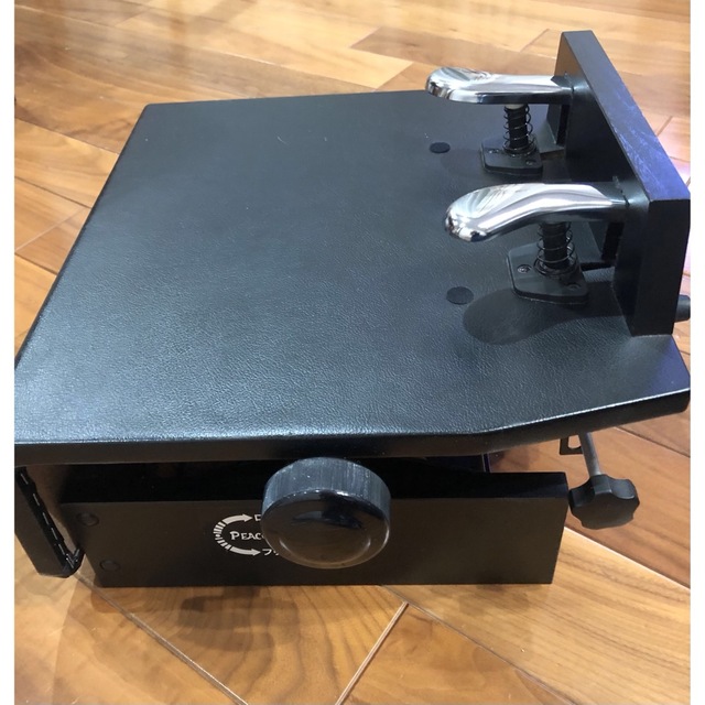 吉澤 ピアノ補助ペダル peacock AX-T1 ブラック PEACOCK ピーコック