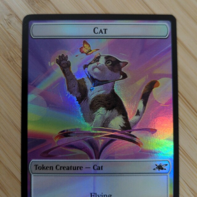 マジック：ザ・ギャザリング - MTG 猫トークン foil unfinityの通販 by