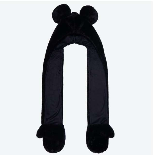 Disney - ディズニー ミッキー マフラー フードマフラー ファン