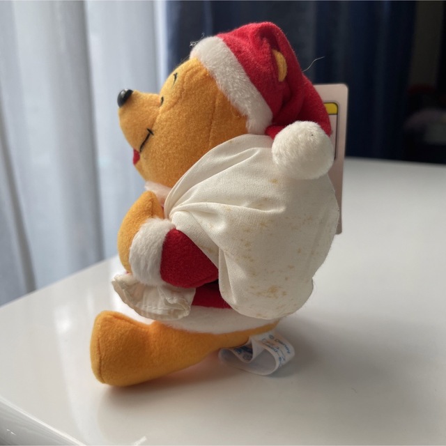 非売品 サンタのプーさん くまのプーさん クリスマスぬいぐるみ 2002年