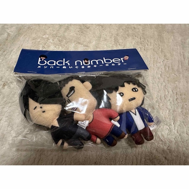 back number メンバーぬいぐるみキーホルダーの通販 by マサオ's shop