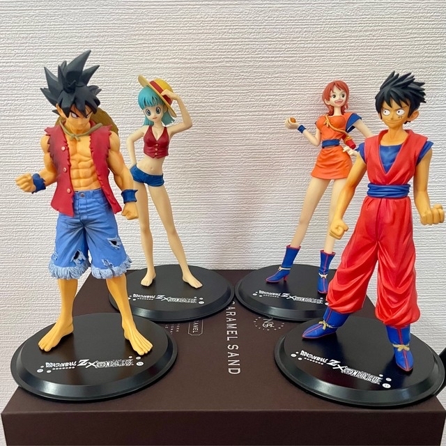 BANPRESTO - ドラゴンボール×ワンピース ジャンプ40周年フィギュアの
