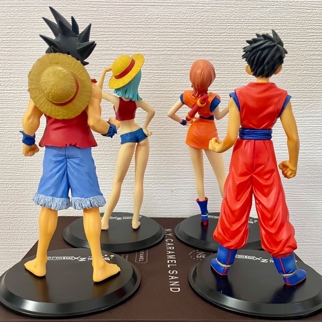 BANPRESTO - ドラゴンボール×ワンピース ジャンプ40周年フィギュアの