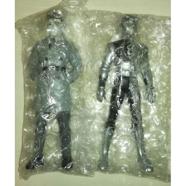 レア】エイトマン完全復刻版リアルフィギュア全4種＋丸美屋フィギュア