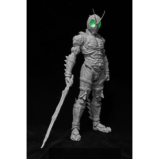 1/6 仮面ライダー Shadow Moon（未組み立て未塗装） ガレージキットの