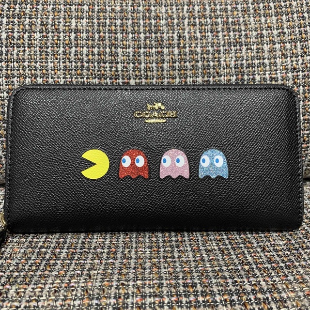 COACH - 73397 コーチ 長財布 キラキラパックマン パックマンコラボの