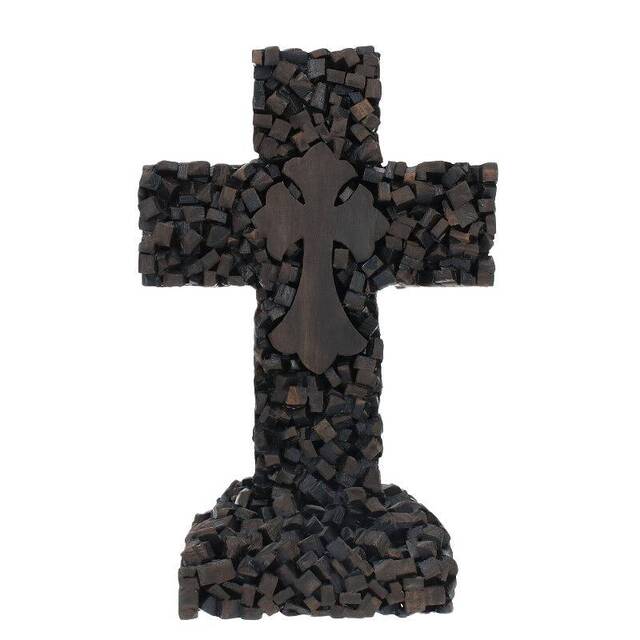 Chrome Hearts - クロムハーツ クロスEOA エボニー製オーナメント