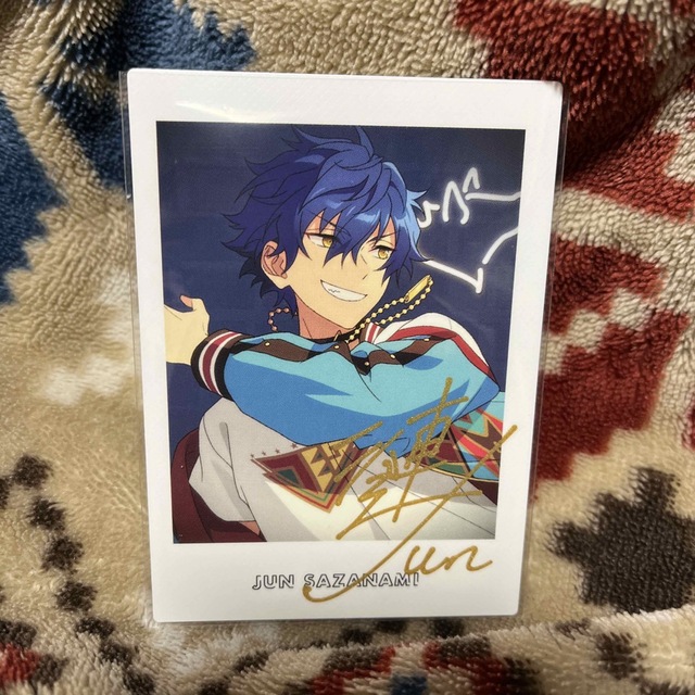 あんスタ ぱしゃこれ ぱしゃっつ カード 漣ジュン 7周年 箔押し サイン