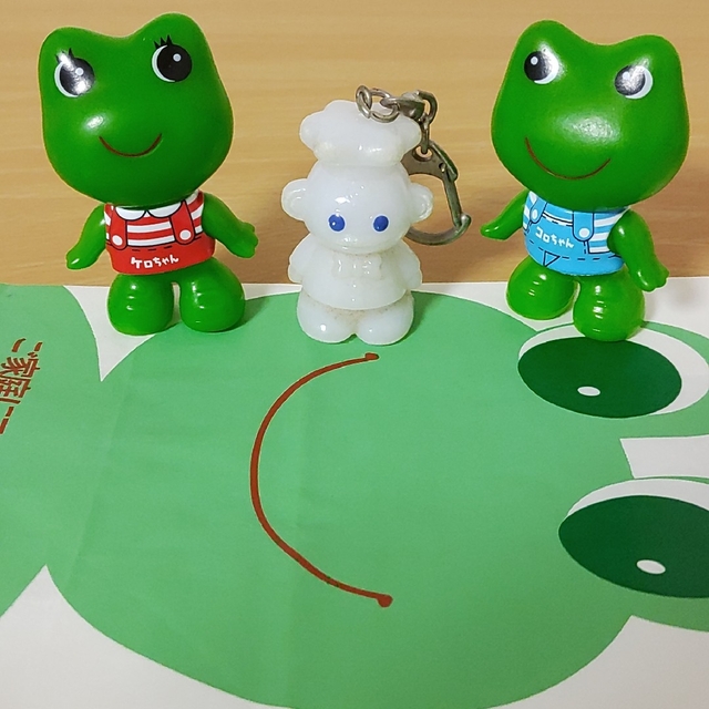 キーホルダーMr.cookクック☆トロイマーコックさん料理人ケロちゃん