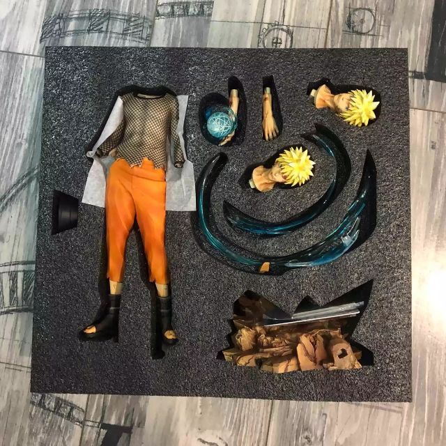 うずまき ナルト 終末の谷 ガレージキット 1/6スケール フィギュアの