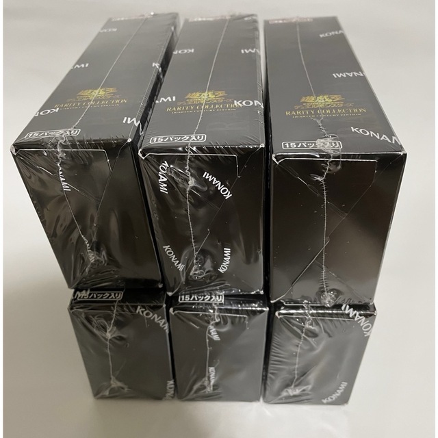 遊戯王 遊戯王 レアコレ25th 6BOX シュリンク付き レアリティ