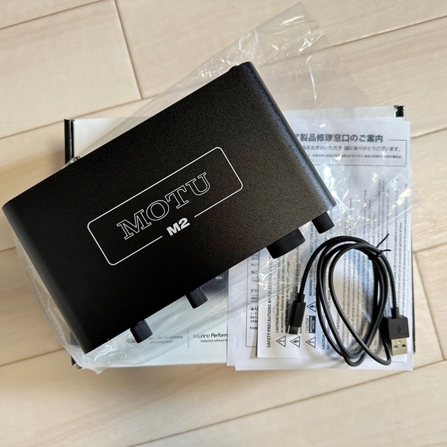 MOTU M2 オーディオインターフェイスの通販 by HM｜ラクマ