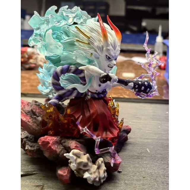 ワンピース 人獣型 ヤマト フィギュア ガレージキット 塗装済み完成品