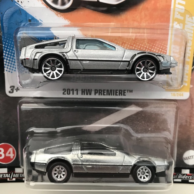 タイムマシン デロリアン ホットウィール セットの通販 by マイク's